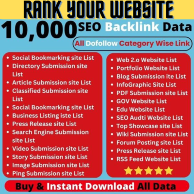 Buy do follow backlink sites list